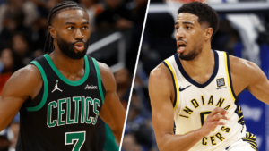 Read more about the article WATCH: Celtics battle Pacers in East Finals rematch