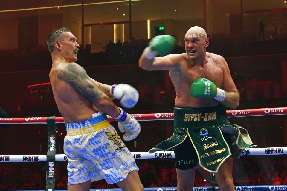 You are currently viewing Tyson Fury will make ‘big change’ to training ahead of Oleksandr Usyk rematch that will make him ‘much sharper’