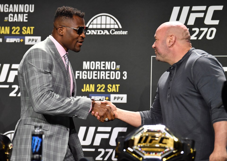 You are currently viewing ‘I know the real numbers’ – Dana White rants about ‘myth’ of Francis Ngannou making more money in boxing than the UFC 