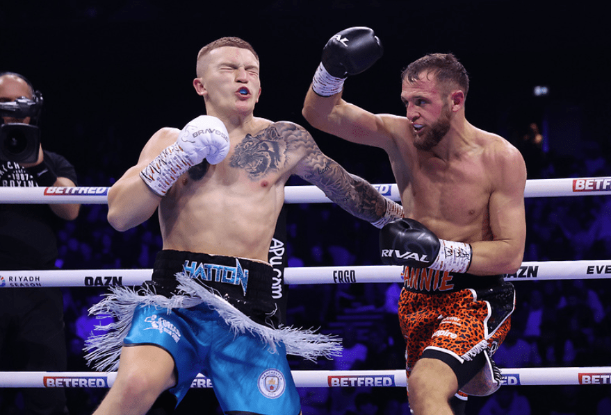 Read more about the article Campbell Hatton loses again Ricky Hatton’s son suffers horror cut and fails to get redemption over boxer who took his unbeaten record