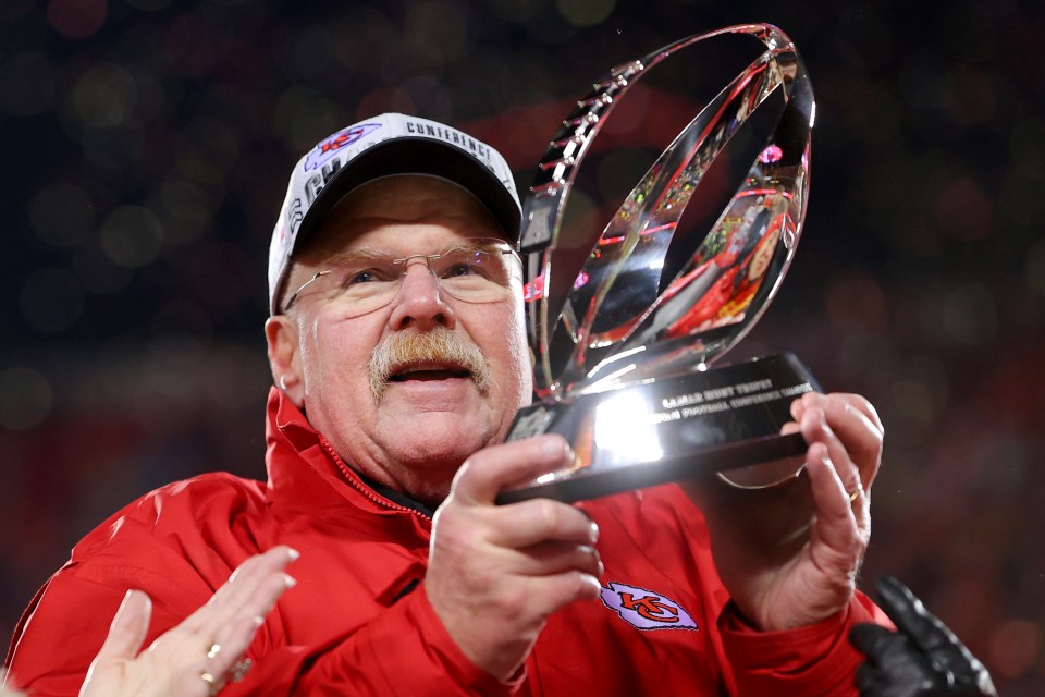 Read more about the article Three-peat chasing Andy Reid is NFL’s highest paid coach with staggering eight-figure salary ahead of surprise AFC boss