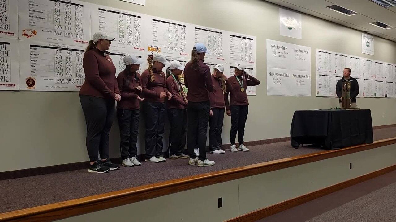 You are currently viewing Columbus Academy girls golf wins third straight OHSAA Division II state championship