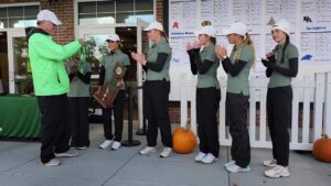 Read more about the article Dublin Jerome girls golf receives medals for runner-up finish at OHSAA state tournament