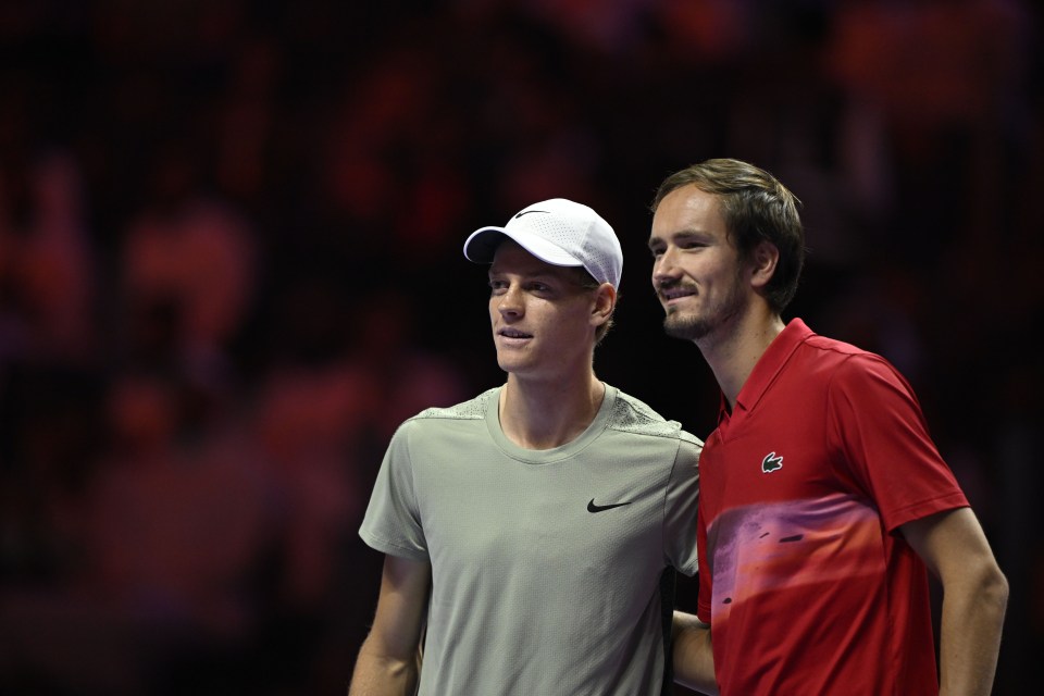 Read more about the article Daniil Medvedev earned staggering £16k-a-minute despite being humiliated by Jannik Sinner