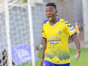 Read more about the article Ahimbisibwe hattrick spurs URA over troubled Mbale Heroes