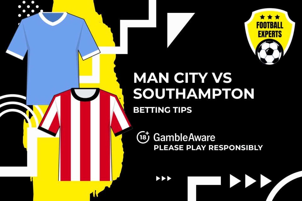 You are currently viewing Manchester City vs Southampton predictions, odds and betting tips