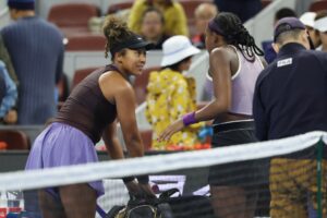 Read more about the article Coco Gauff shows class with kind gesture when Naomi Osaka is forced to retire midway through match