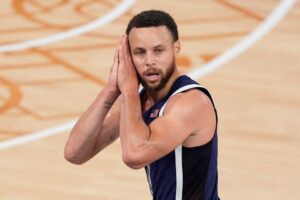 Read more about the article What does Steph Curry’s sleep celebration mean? NBA star says ‘Night Night’ to opponents with iconic move