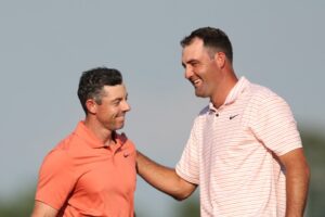 Read more about the article Rory McIlroy set to bank huge sum in Showdown against LIV rivals while Scottie Scheffler will earn more than Masters win