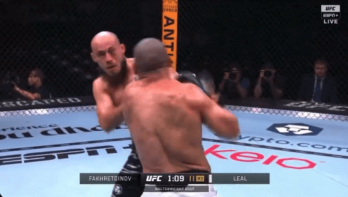 You are currently viewing ‘Blatant robbery’ – MMA fans left furious after first UFC 308 fight ends in controversial fashion