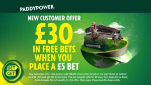 Read more about the article Breeders’ Cup betting offer: Get £30 in free bets with Paddy Power