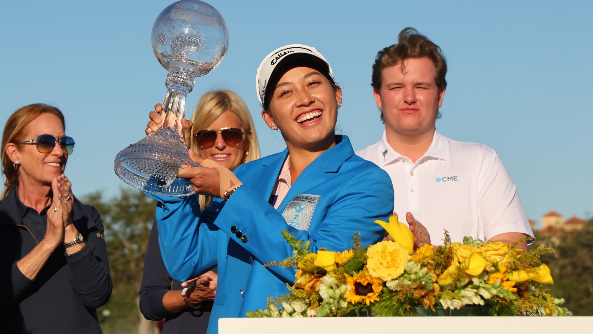 Read more about the article Jeeno Thitikul finishes eagle-birdie to wrap up $5 million week at CME Group Tour Championship