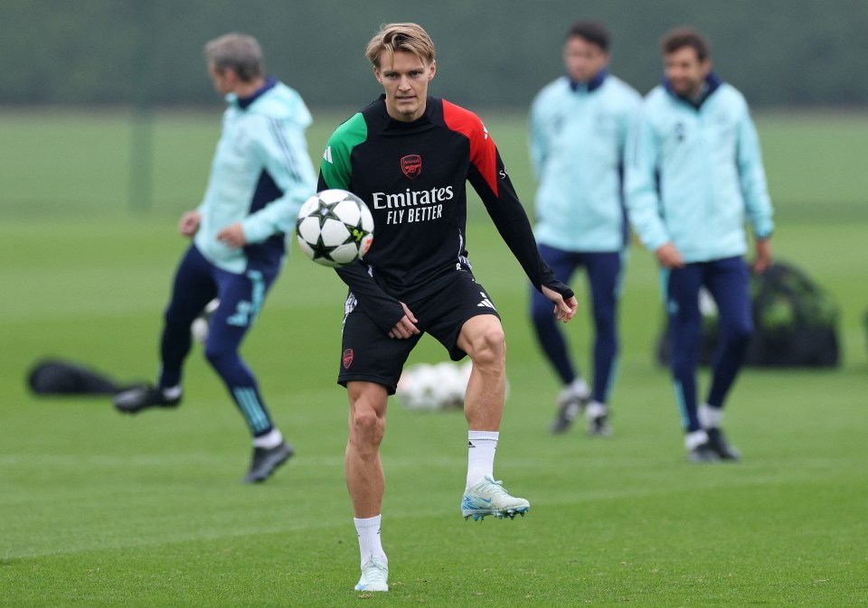 Read more about the article Declan Rice out as Martin Odegaard returns – How Arsenal could face Inter Milan in midfield and defence shake-up