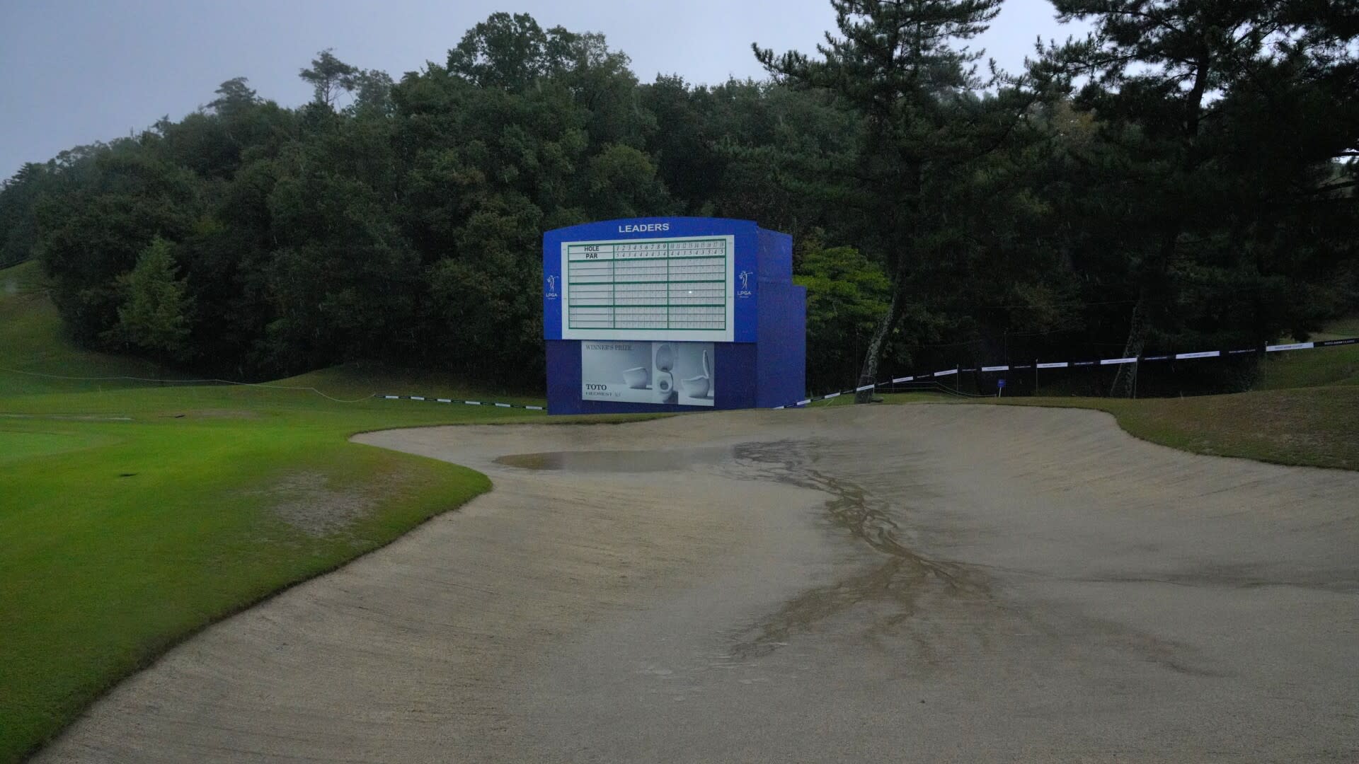 You are currently viewing Saturday play at LPGA event in Japan washed out because of tropical storm