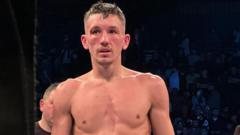 Read more about the article Davies moves up to featherweight after first loss