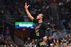 Read more about the article Cavaliers become sixth NBA team to begin 14–0 with 144–126 win over Bulls