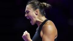 Read more about the article Sabalenka continues Zheng dominance at WTA Finals