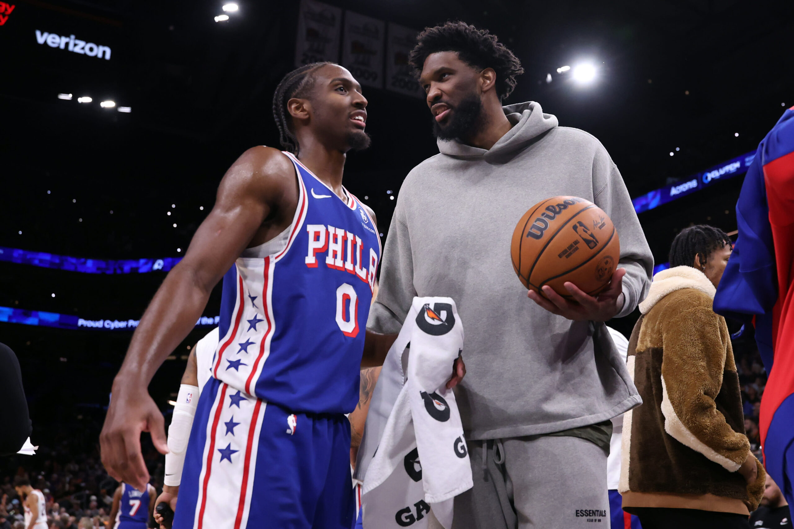 You are currently viewing 76ers guard Tyrese Maxey reportedly called out Joel Embiid for tardiness during team meeting