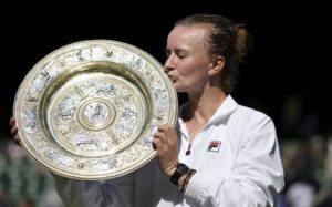 Read more about the article Wimbledon champion Barbora Krejcikova hits back after US journalist mocks her ‘forehead’