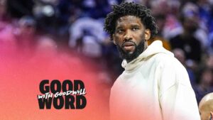 Read more about the article Joel Embiid shoves reporter, Popovich out indefinitely & the red-hot Cavaliers | Good Word with Goodwill