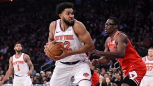 Read more about the article Karl-Anthony Towns scores 46 points, but Knicks’ furious second-half comeback thwarted by Bulls in 124-123 loss