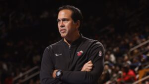 Read more about the article Erik Spoelstra’s ‘horrendous’ mistake calling timeout when Heat don’t have one gives Pistons unlikely win