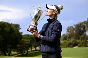 Read more about the article Bradenton’s Nelly Korda earns first LPGA Player of the Year title with 3 events remaining