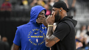 Read more about the article How LeBron influenced Draymond’s decision to re-sign with Warriors