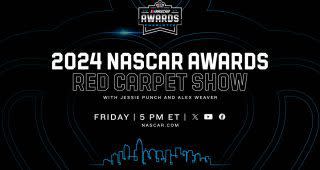 Read more about the article Tune in: 2024 NASCAR Awards Red Carpet Show, 5 p.m. ET