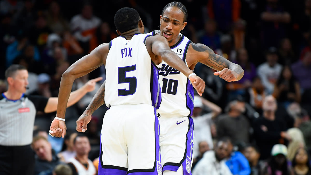 You are currently viewing DeRozan, Fox flex clutch muscles in Kings’ OT win vs. Suns