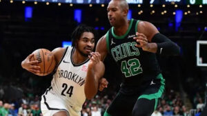 Read more about the article Nets push Celtics to the limit but fall in OT, 108-104