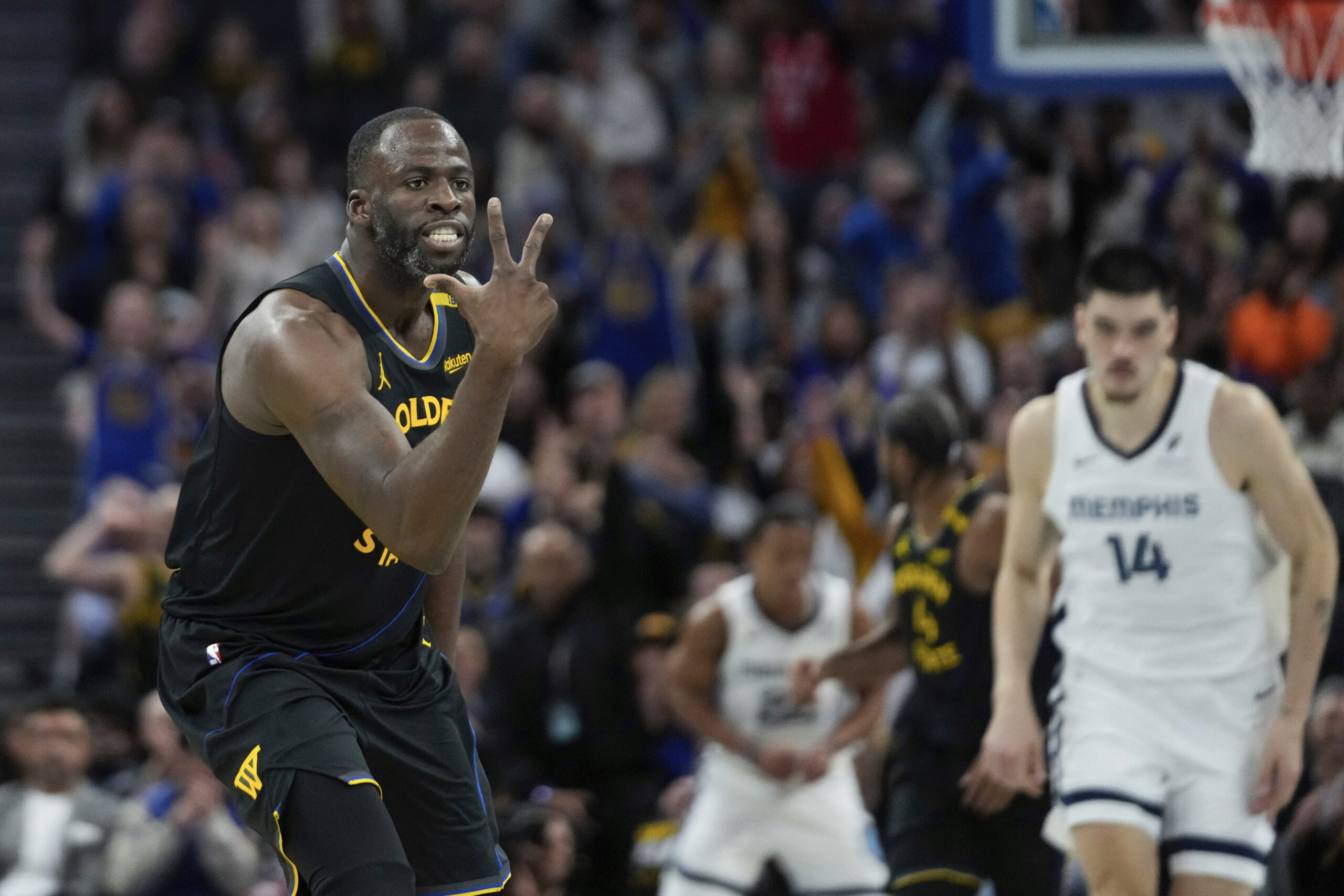 You are currently viewing Draymond Green foul on Zach Edey in Friday’s Grizzlies-Warriors game upgraded to Flagrant 1 by NBA