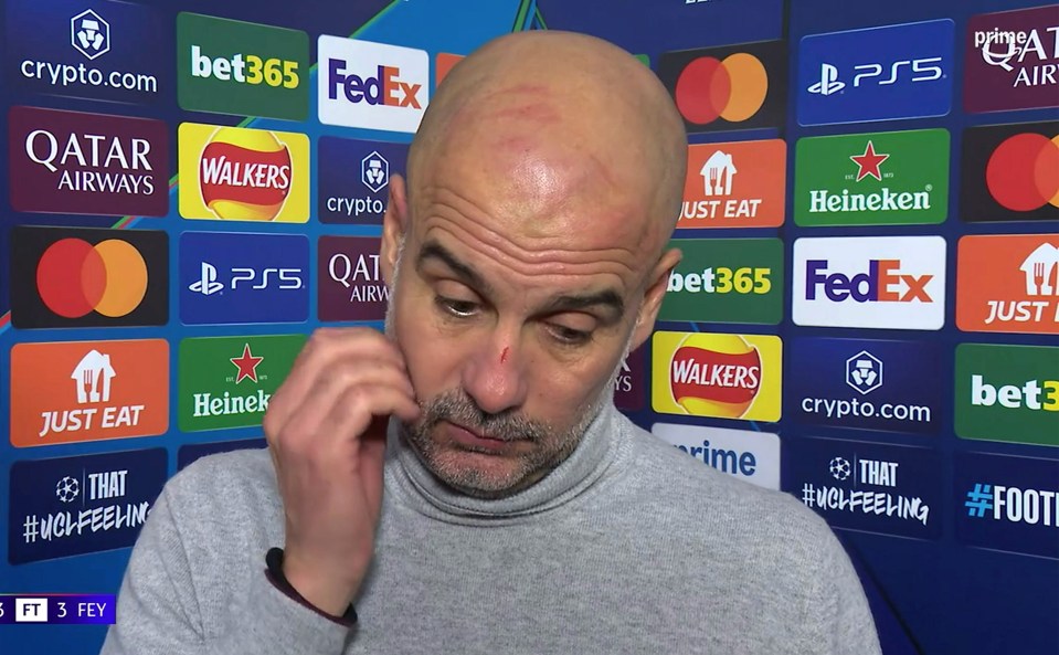 You are currently viewing Pep Guardiola releases statement to clarify ‘self-harm’ comment after Man City draw