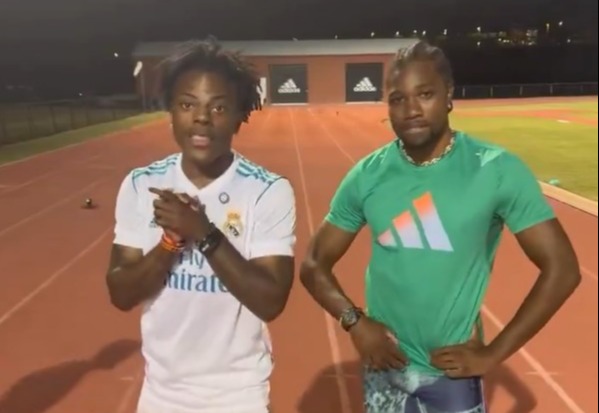 Read more about the article IShowSpeed narrowly loses $100k bet in race with world’s fastest man Noah Lyles – and now faces even more embarrassing forfeit