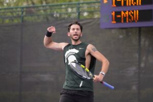 Read more about the article MSU tennis player Ozan Baris finishes 2nd at NCAA Individual Championships