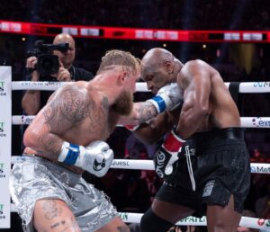 Read more about the article Jake Paul called out by UFC legend for bizarre fight after Mike Tyson win with unique rules