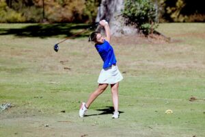 Read more about the article Palisades’ Anna Song breaks scoring record with third City Section girls’ golf title