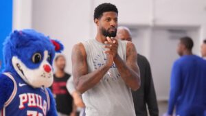 Read more about the article George good to go for Sixers debut, takes Lowry’s place in starting lineup