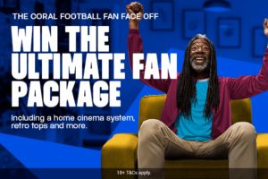 Read more about the article WIN! The ultimate footy fan entertainment package, with Coral’s Football Fan Face off!