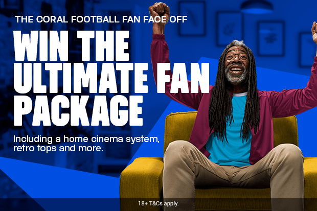 You are currently viewing WIN! The ultimate footy fan entertainment package, with Coral’s Football Fan Face off!