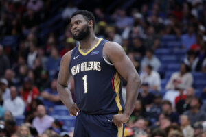 Read more about the article Pelicans’ Zion Williamson reportedly not close to return from strained left hamstring, out indefinitely