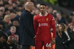 Read more about the article Liverpool star Trent Alexander-Arnold goes off injured to deal England huge blow ahead of final Nations League games