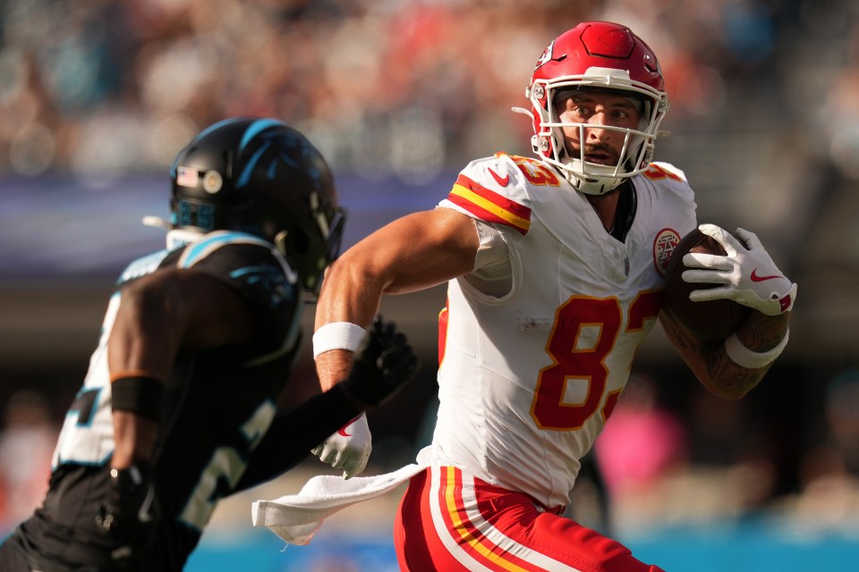 You are currently viewing Chiefs’ new touchdown machine Noah Gray has ‘learned from Travis Kelce’ but manages life-threatening condition to live NFL dream