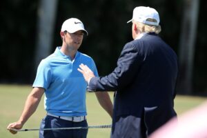 Read more about the article With Trump back as president, Rory McIlroy thinks a LIV-PGA Tour deal is close