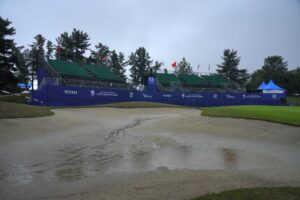 Read more about the article The third round of the LPGA’s Toto Japan Classic was rained out thanks to a tropical storm