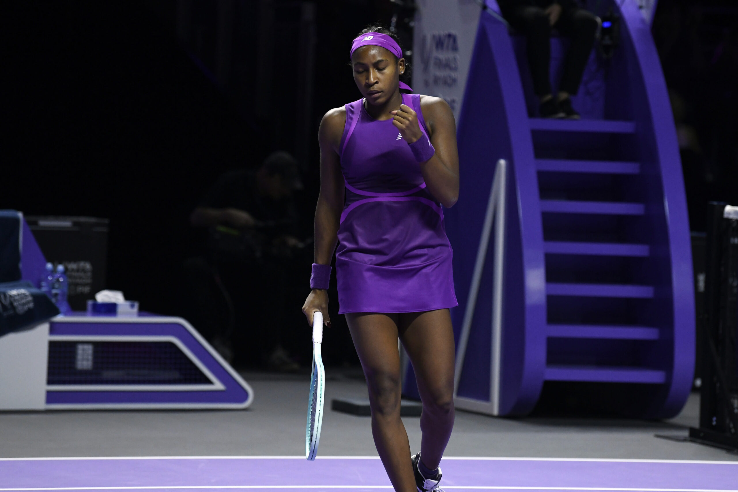 Read more about the article Coco Gauff wins WTA Finals for the first time by rallying to beat Zheng Qinwen