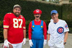 Read more about the article The best Halloween costumes from around golf including Rory McIlroy as Mario, Nelly Korda as Master Splinter