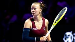 Read more about the article Krejcikova criticises journalist over forehead remark