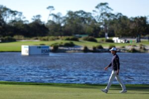 Read more about the article Maverick McNealy, Michael Thorbjornsen post flawless rounds in sharing RSM Classic lead