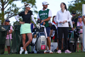 Read more about the article Caitlin Clark amazes world No. 1 Nelly Korda at LPGA pro-am